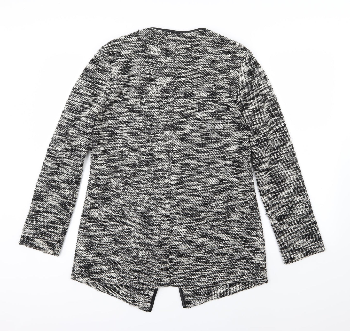 George Womens Grey  Knit Jacket Blazer Size 12