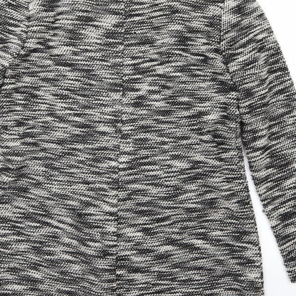 George Womens Grey  Knit Jacket Blazer Size 12