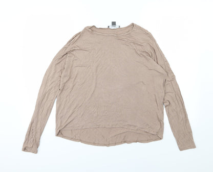 Primark Womens Beige   Basic T-Shirt Size S