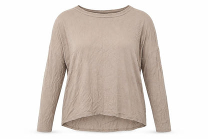 Womens UK Size S Primark Beige Basic T-Shirt