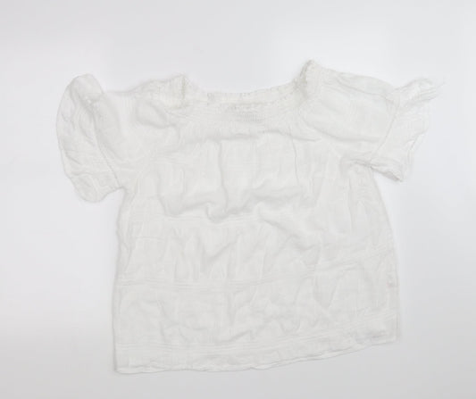 Womens UK Size 16 casual collection White Basic Blouse