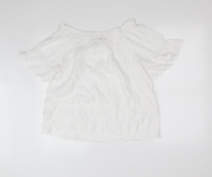 Womens UK Size 16 casual collection White Basic Blouse