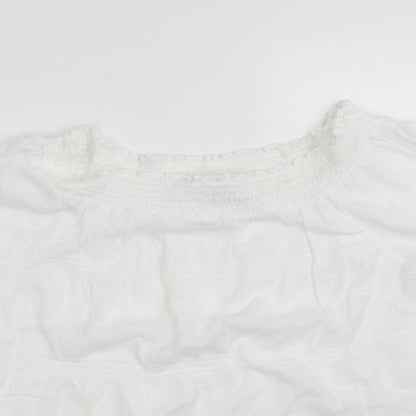 Womens UK Size 16 casual collection White Basic Blouse