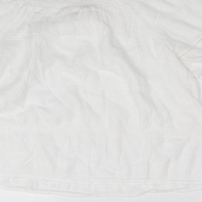 Womens UK Size 16 casual collection White Basic Blouse