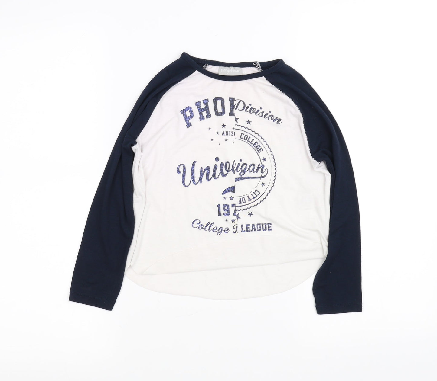 i love girlswear Girls Black   Basic T-Shirt Size 6 Years