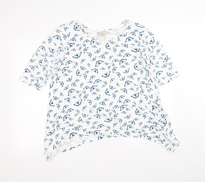 antholgy Womens White   Basic Button-Up Size 16