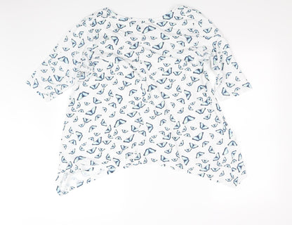 antholgy Womens White   Basic Button-Up Size 16