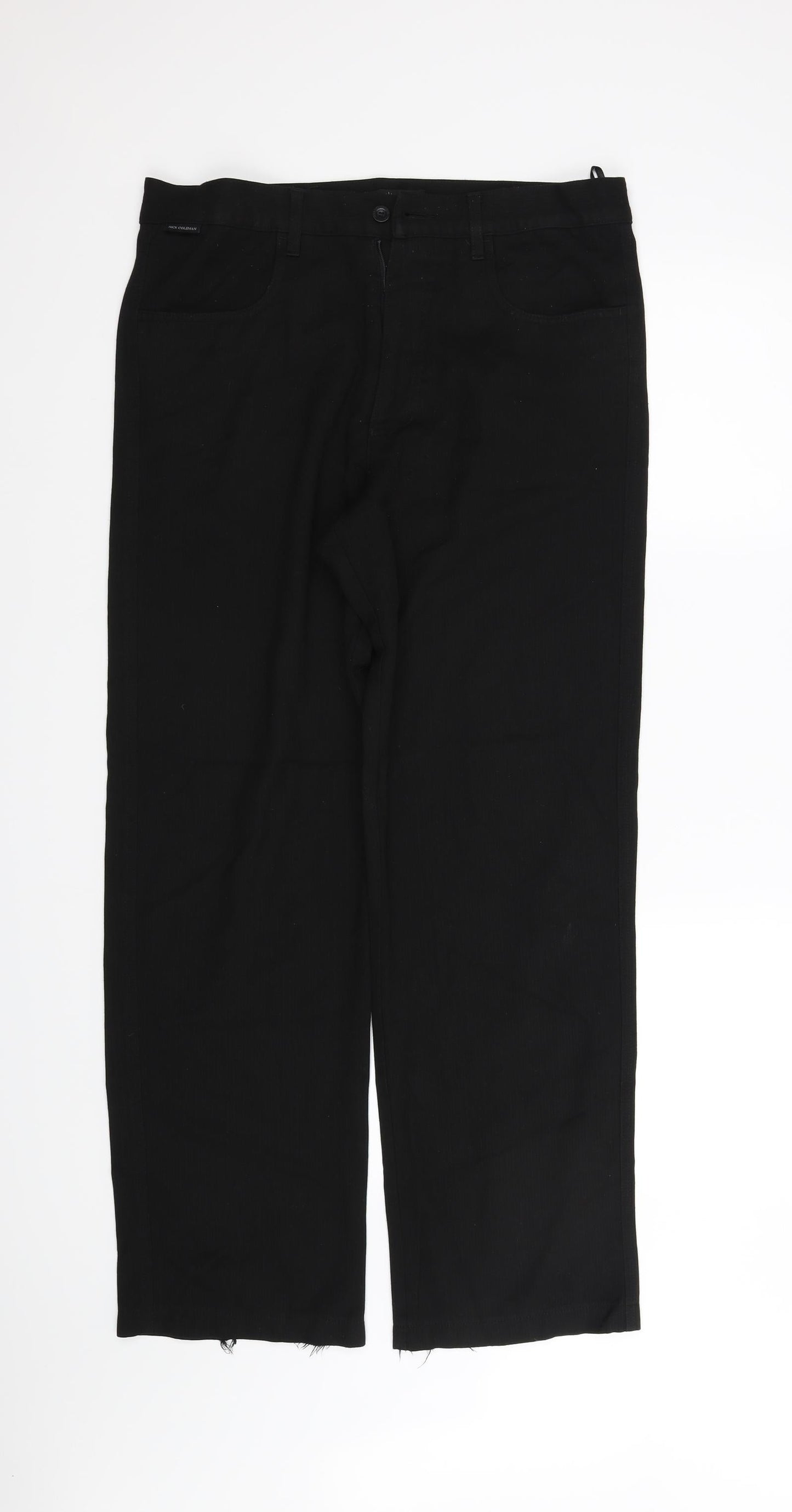 nick coleman Womens Black   Trousers  Size XL L33 in