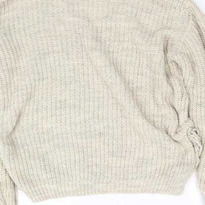 pre won Womens Beige   Pullover Jumper Size 12