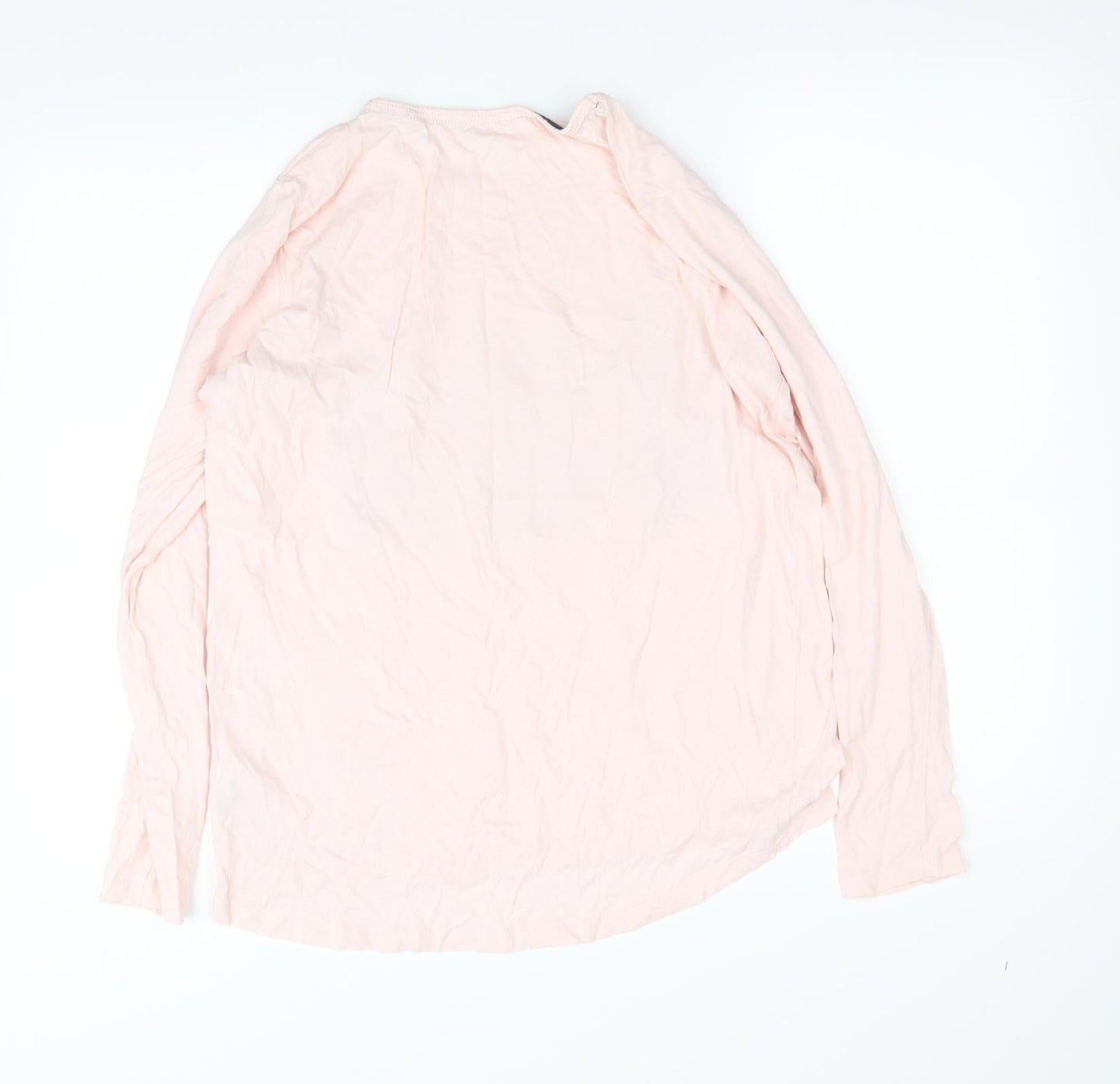 Womens UK Size L Beloved Pink Basic T-Shirt