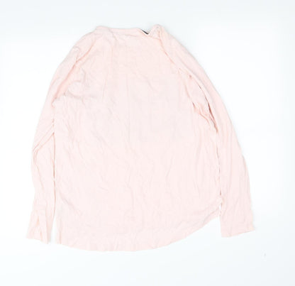 Womens UK Size L Beloved Pink Basic T-Shirt