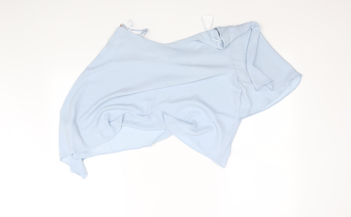 Womens UK Size 14 New Look Blue Basic Blouse