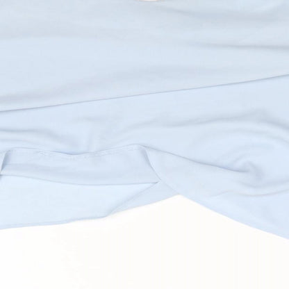 Womens UK Size 14 New Look Blue Basic Blouse