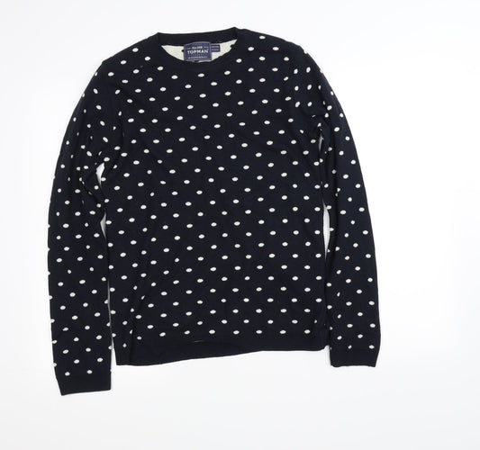 Topman Womens Blue   Pullover Jumper Size S