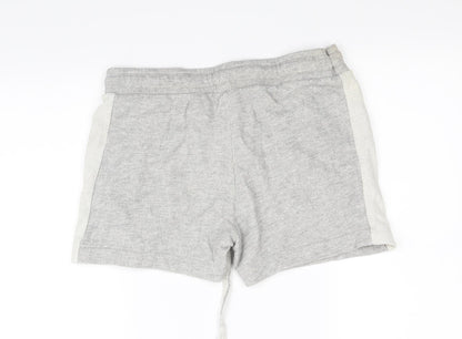 Boohoo Womens Grey   Cut-Off Shorts Size M