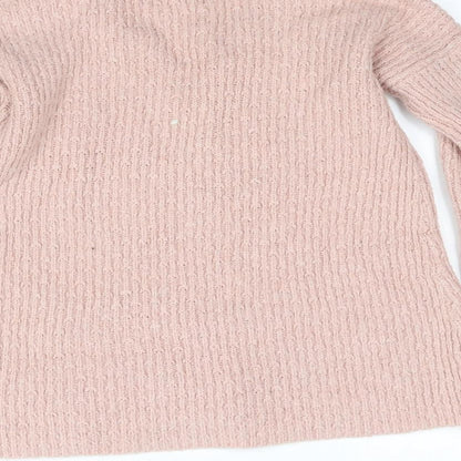 holiester Womens Pink   Pullover Jumper Size S