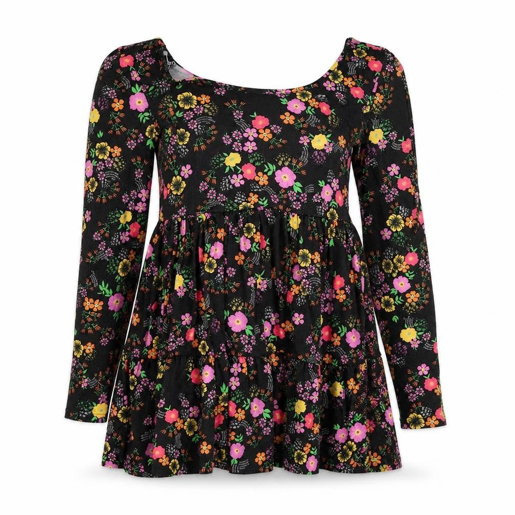 Womens UK Size 6 ASOS Black Basic Blouse