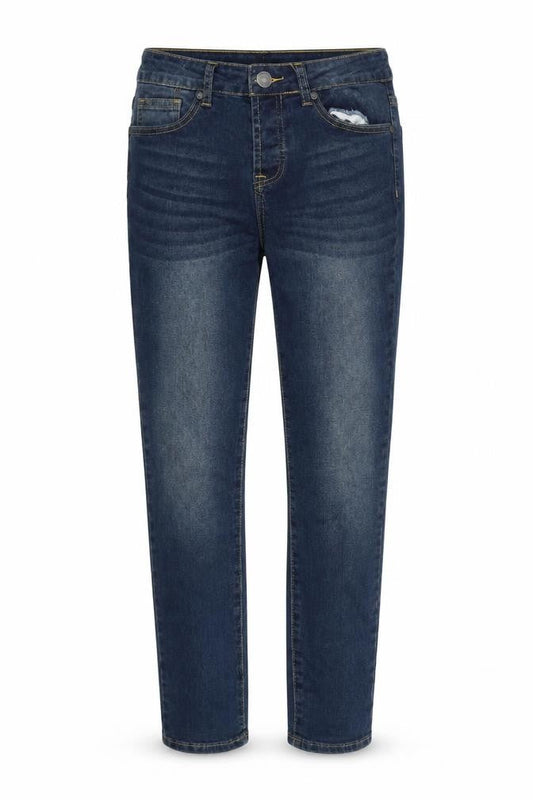 Womens UK Size 30 in Boohoo Regular Fit Straight Blue Jeans