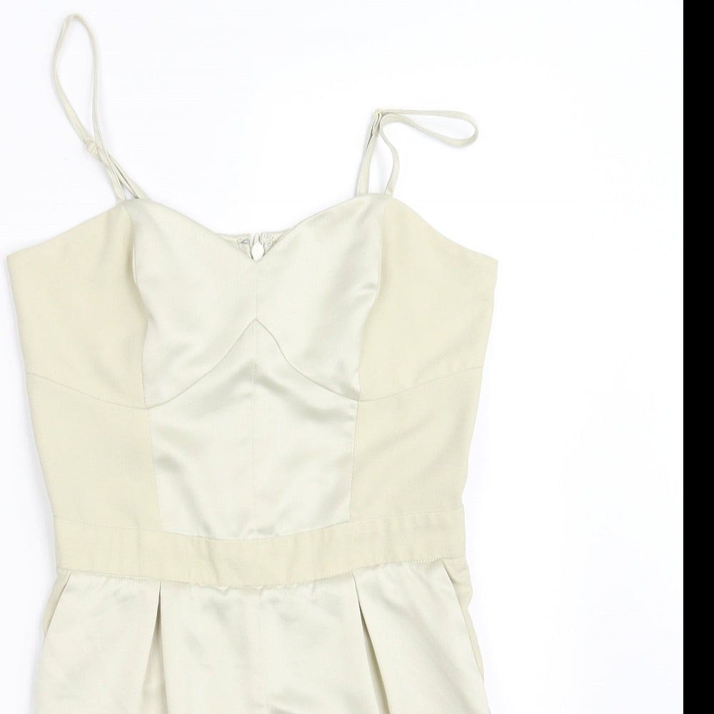 Topshop Womens Grey   Jumpsuit Outfit/Set Size 8