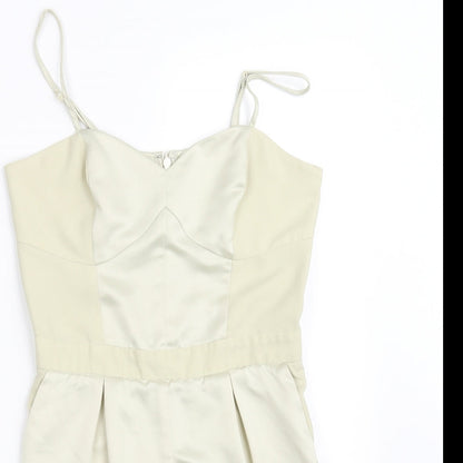 Topshop Womens Grey   Jumpsuit Outfit/Set Size 8