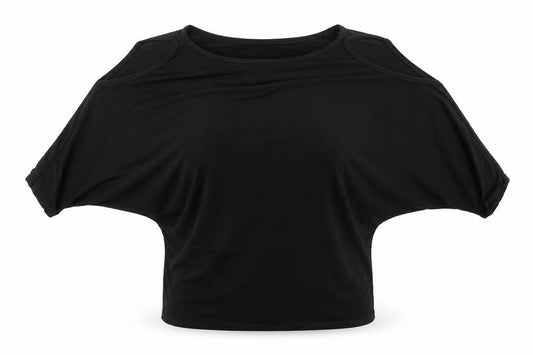 Womens UK Size 10 Lipsy Black Basic Blouse