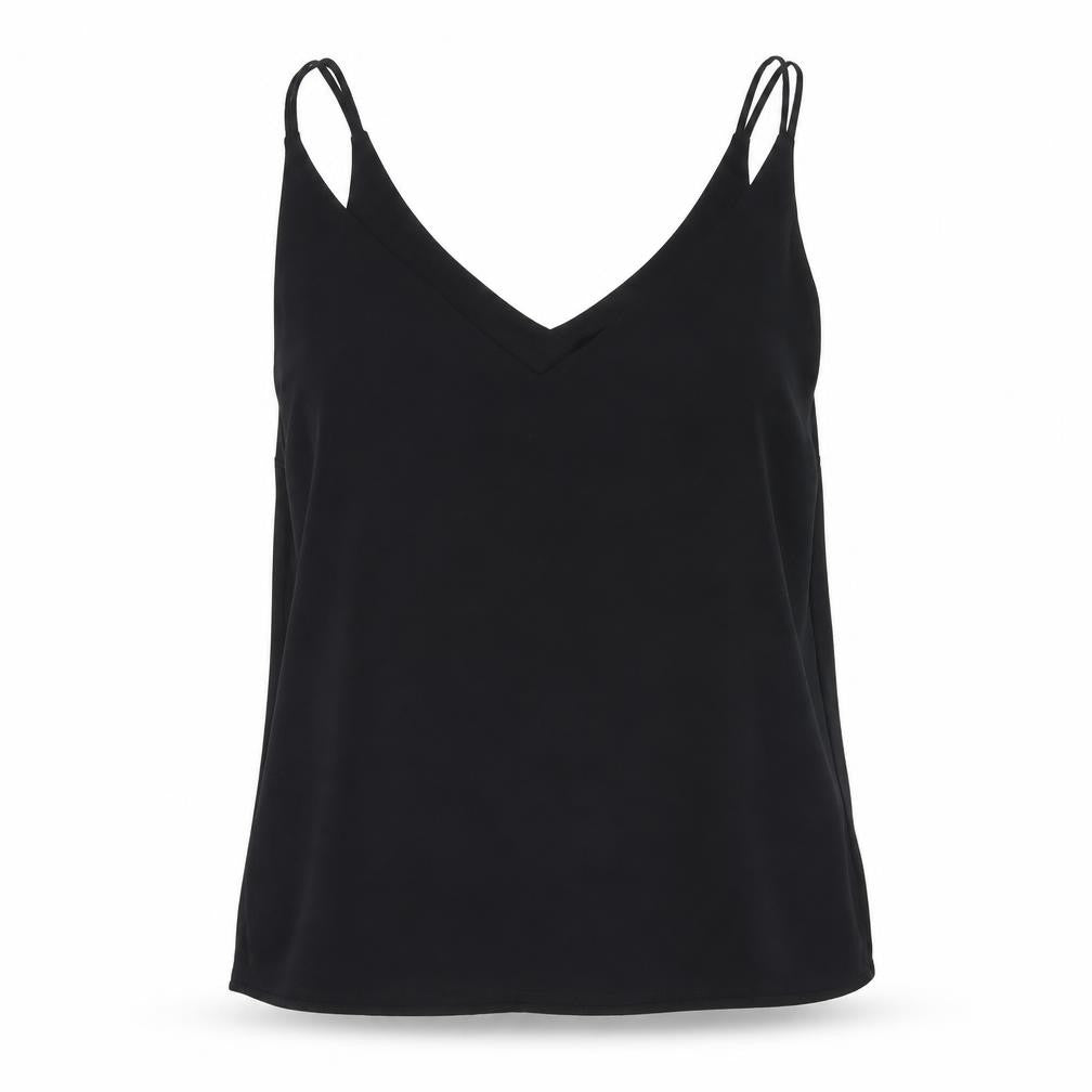 Womens UK Size 12 Matalan Black Basic Blouse