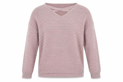 Primark Womens Pink  Knit Pullover Jumper Size 6