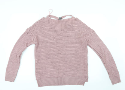 Primark Womens Pink  Knit Pullover Jumper Size 6