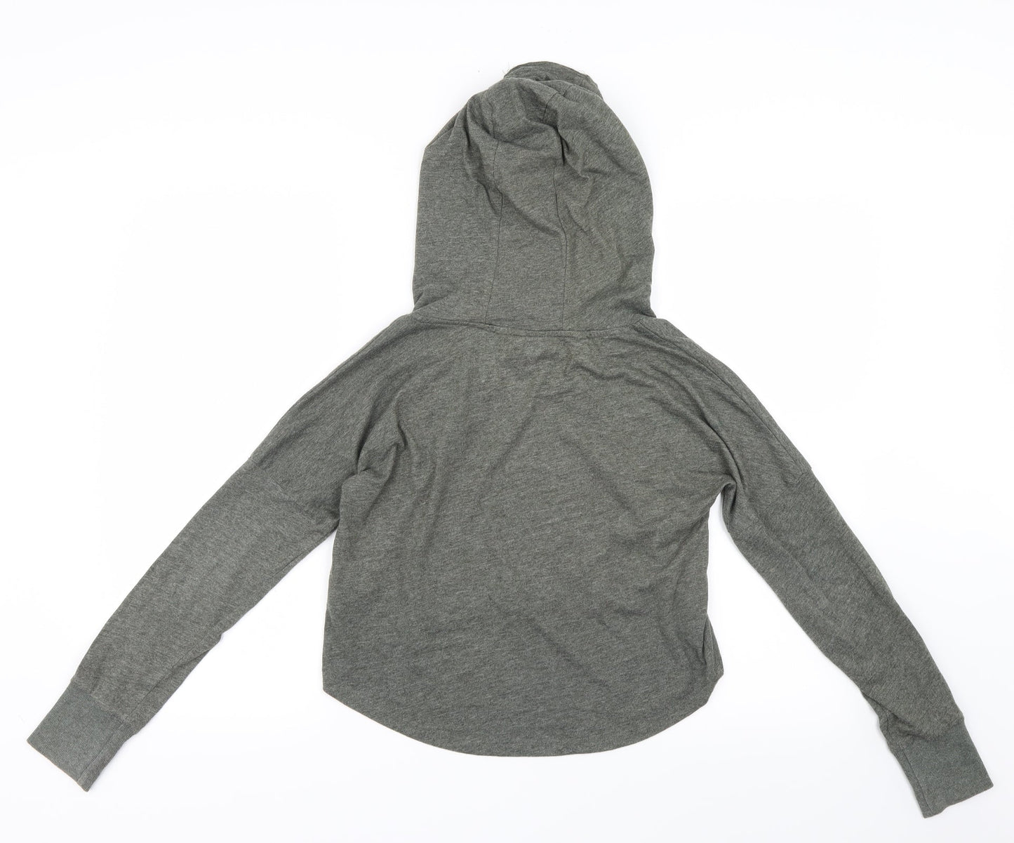 Very Girls Green   Pullover Hoodie Size 11-12 Years  - Cropped