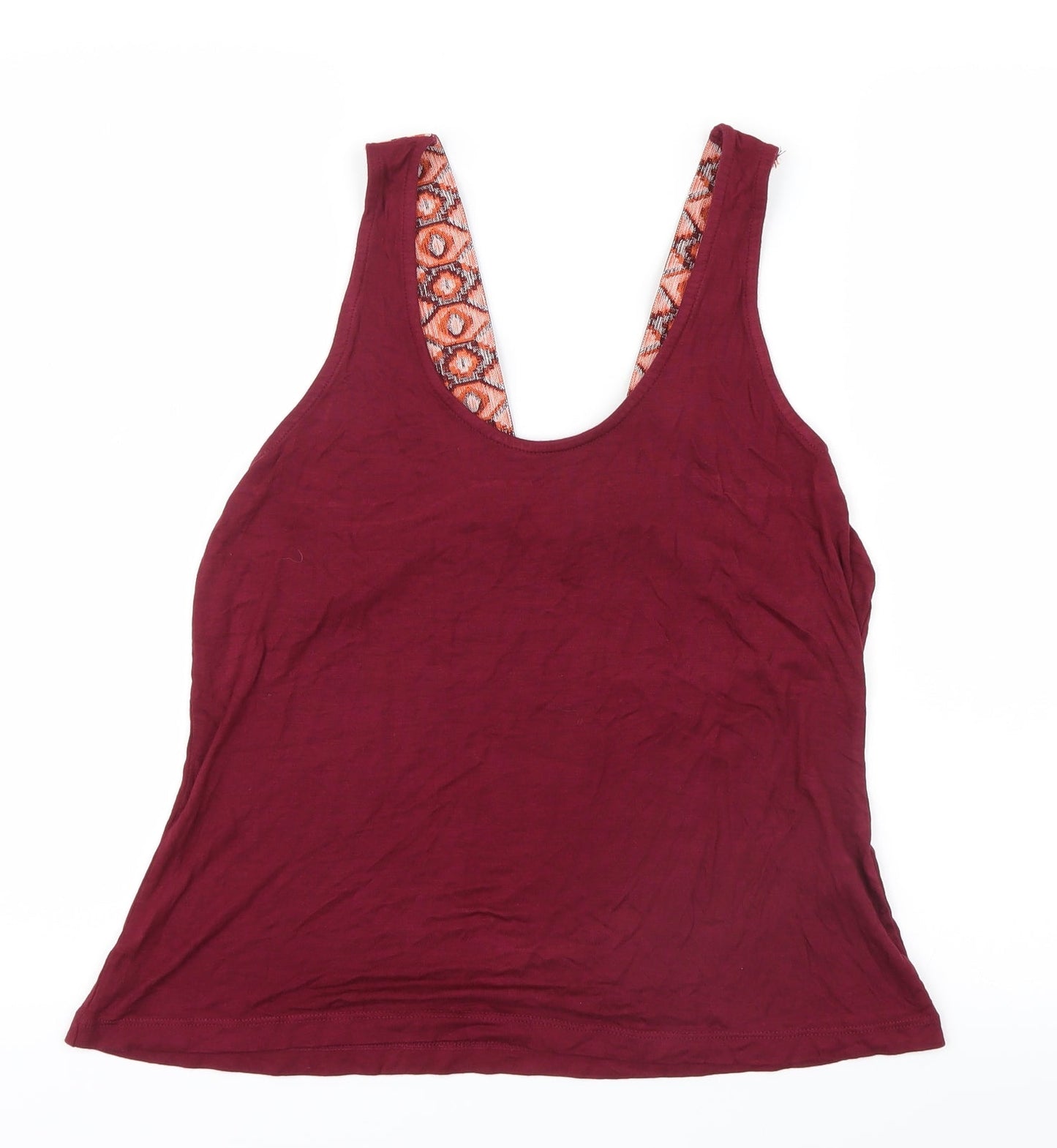 Womens UK Size 12 River Island Purple Basic Tank