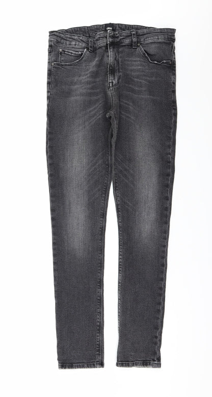 ASOS Womens Black  Denim Skinny Jeans Size 33 in L32 in
