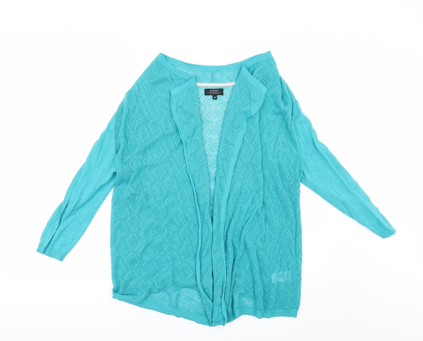 Papaya Womens Green   Cardigan Jumper Size M