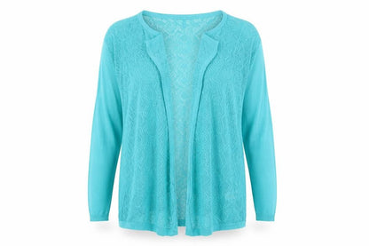 Papaya Womens Green   Cardigan Jumper Size M