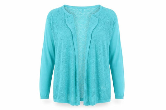 Papaya Womens Green   Cardigan Jumper Size M