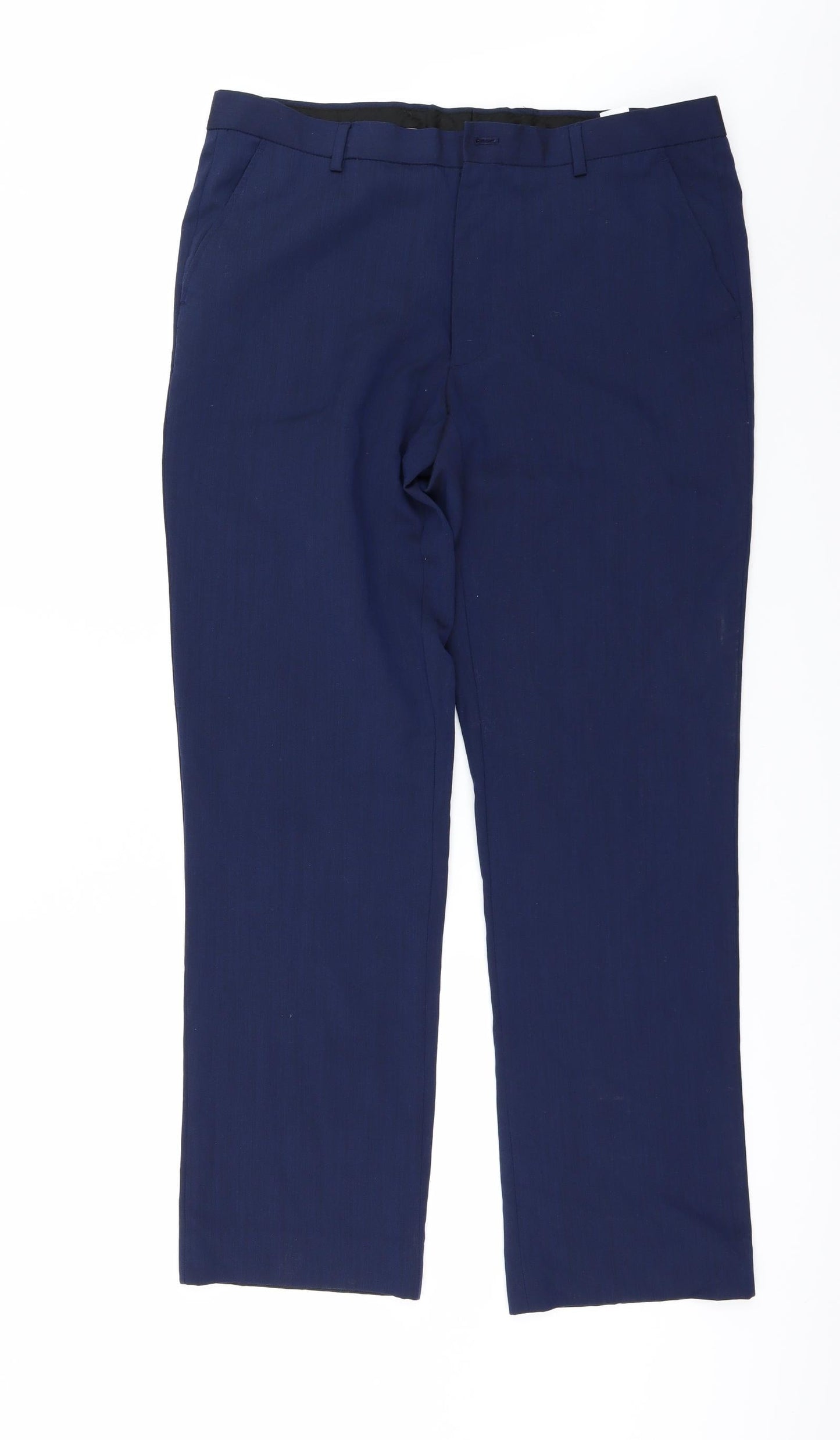 Matalan Mens Blue   Trousers  Size 34 in L31 in