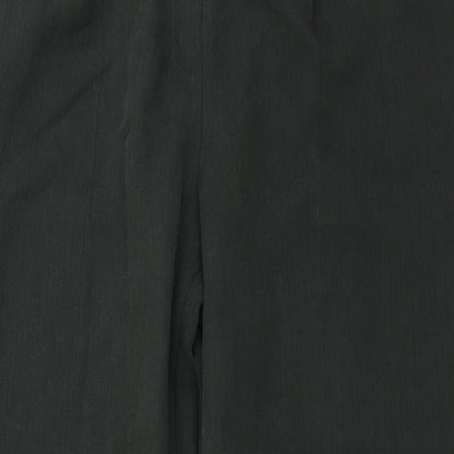 Womens UK Size 16 Marks and Spencer Regular Fit  Green Trousers
