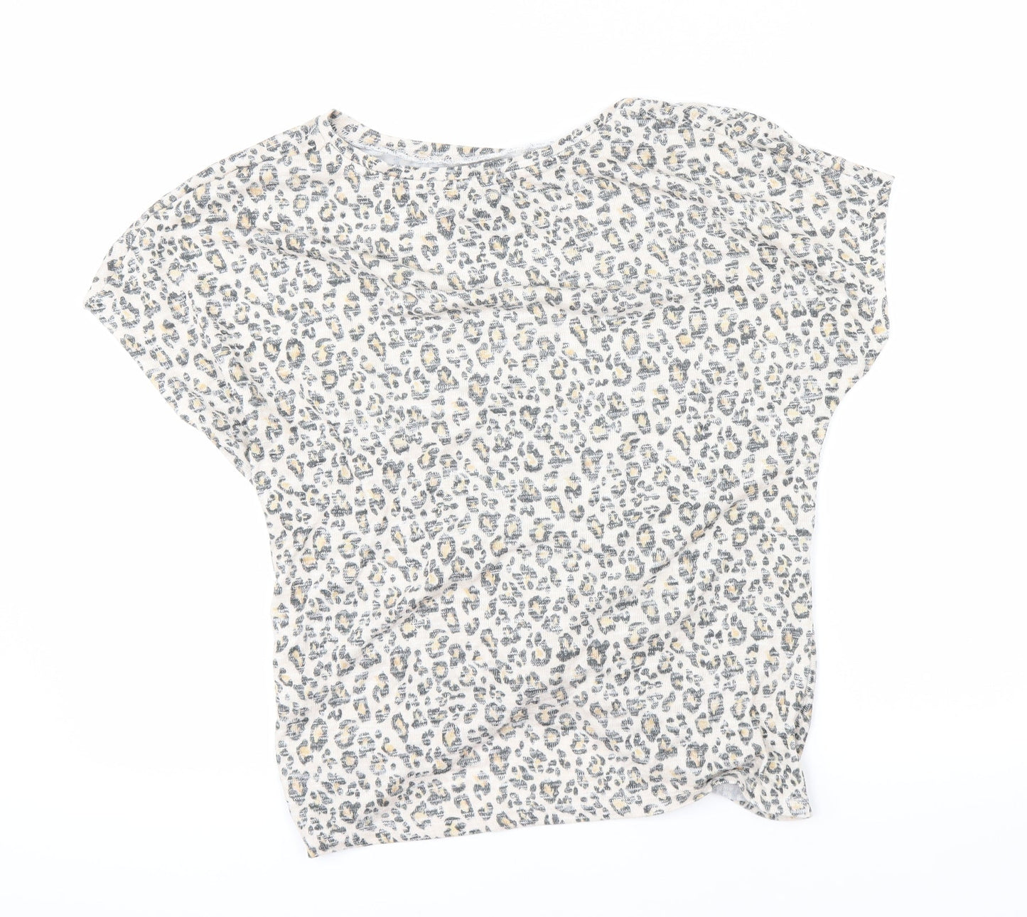 Womens UK Size M New Look Beige Tunic T-Shirt