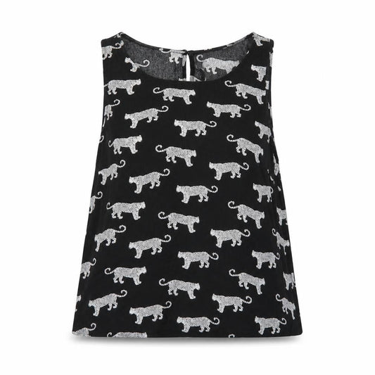 Womens UK Size 8 Divided by H&M Black Tunic Blouse