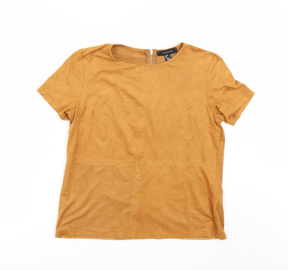 Primark Womens Brown   Basic T-Shirt Size 8