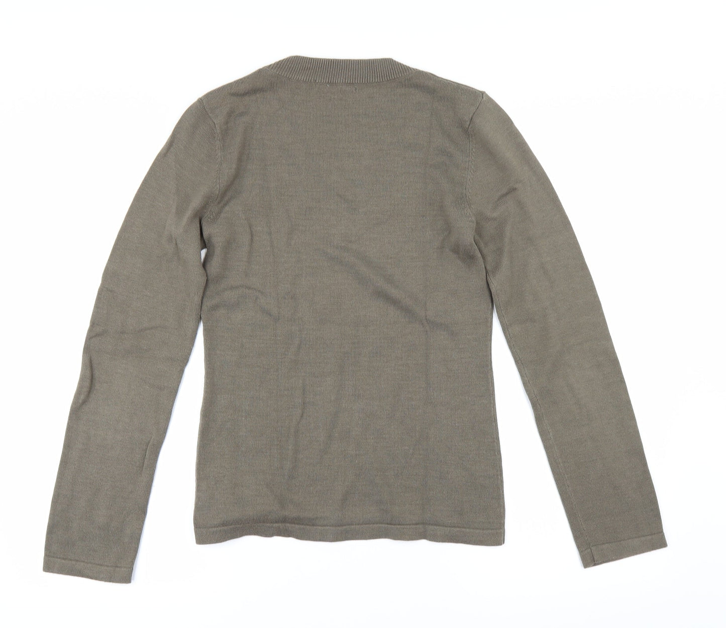 chrisline Womens Beige   Pullover Jumper Size S