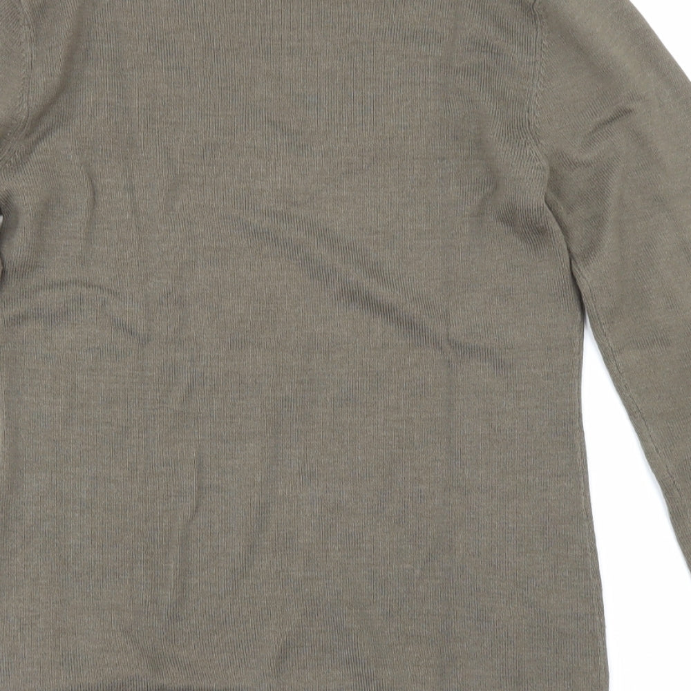 chrisline Womens Beige   Pullover Jumper Size S