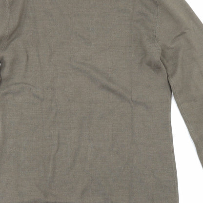 chrisline Womens Beige   Pullover Jumper Size S