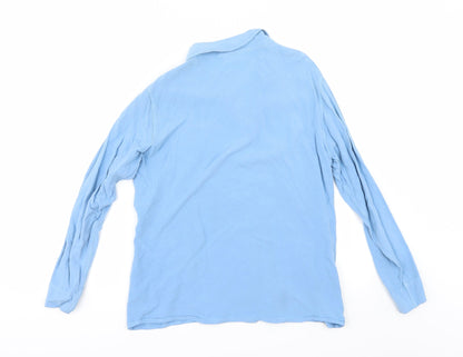 off shore Womens Blue   Tunic Button-Up Size M