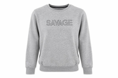 Carbon Womens Grey   Pullover Sweatshirt Size L