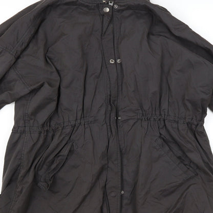 Womens UK Size M Only Brown Overcoat