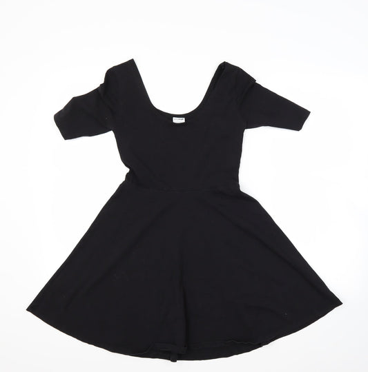 Ginatricot Girls Black   Fit & Flare  Size XS