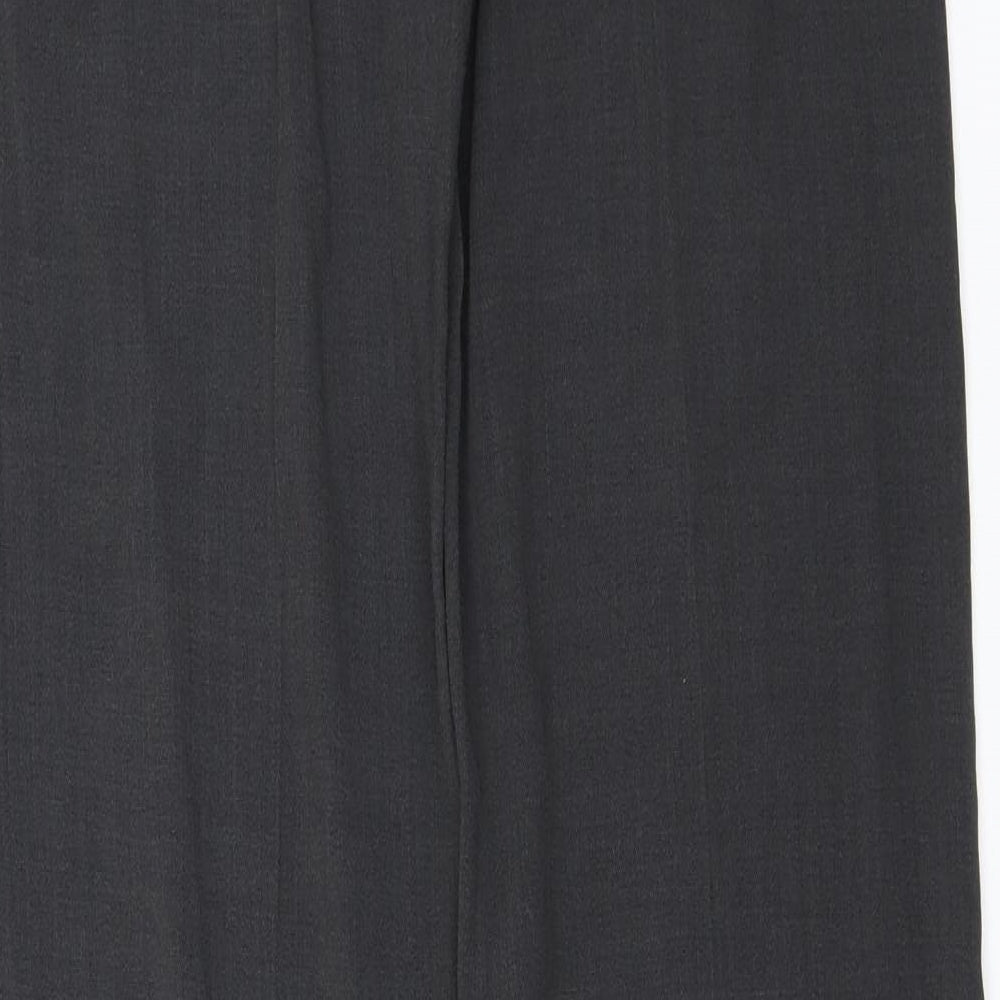 Womens UK Size 28 in Preworn Regular Fit  Grey Trousers
