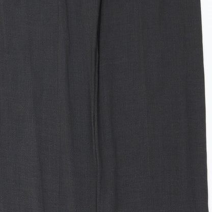Womens UK Size 28 in Preworn Regular Fit  Grey Trousers