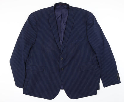 Mens UK Size M Preworn Regular Blue Suit Jacket