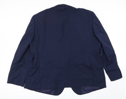 Mens UK Size M Preworn Regular Blue Suit Jacket